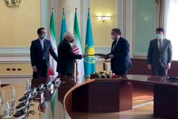 امضای برنامه همکاری میان وزارت خارجه ایران و قزاقستان