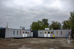 بانک آینده اولین مدرسه کانتینری کشور را در استان گیلان احداث کرد