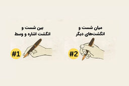  تست روانشناسی | نابغه ها چطوری قلم به دست میگیرین؟ | شما هم یک نابغه اید! 