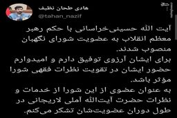 واکنش سخنگوی شورای نگهبان به استعفای آملی‌لاریجانی