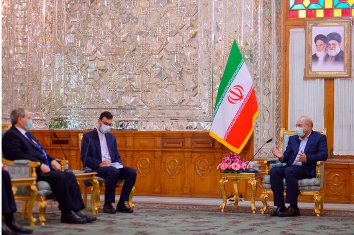 وزیر خارجه سوریه با قالیباف دیدار کرد