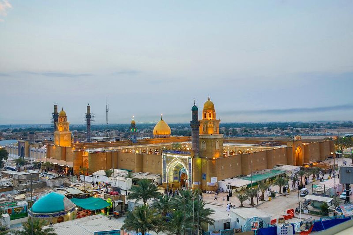 عکس/ محل ضربت خوردن حضرت علی(ع) در مسجد کوفه