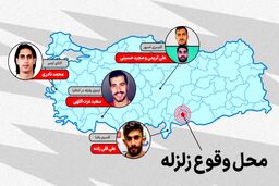 ساعات وحشت ستاره  تیم ملی در زلزله ترکیه!