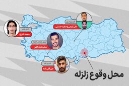 ساعات وحشت ستاره  تیم ملی در زلزله ترکیه!