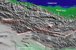 چالش فعال شدن گسل مشا+جزئیات