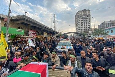 تشییع پیکر «حاج قاسم و ابومهدی»