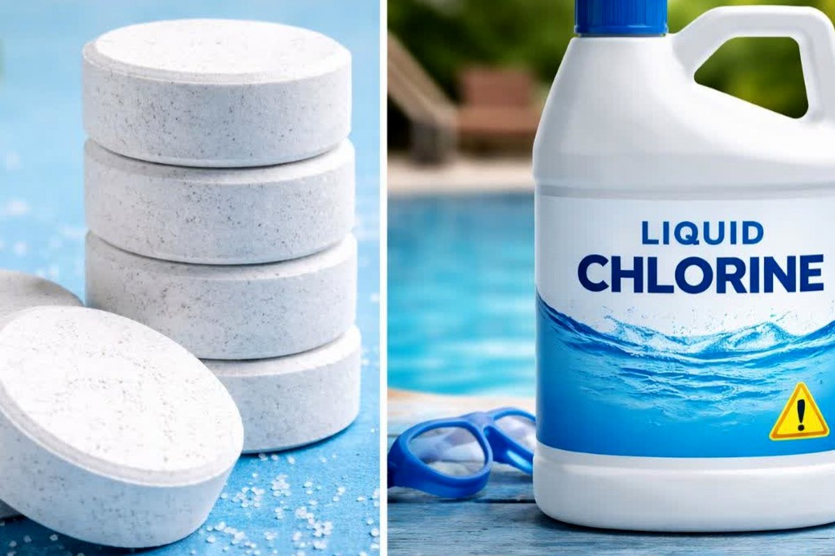 مقایسه جامع کلر مایع و قرص کلر: انتخاب بهینه برای ضدعفونی آب 