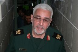 سردار سیروس صابری جانشین فرمانده سپاه محمد رسول الله(ص) تهران بزرگ شد