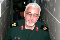 سردار سیروس صابری جانشین فرمانده سپاه محمد رسول الله(ص) تهران بزرگ شد