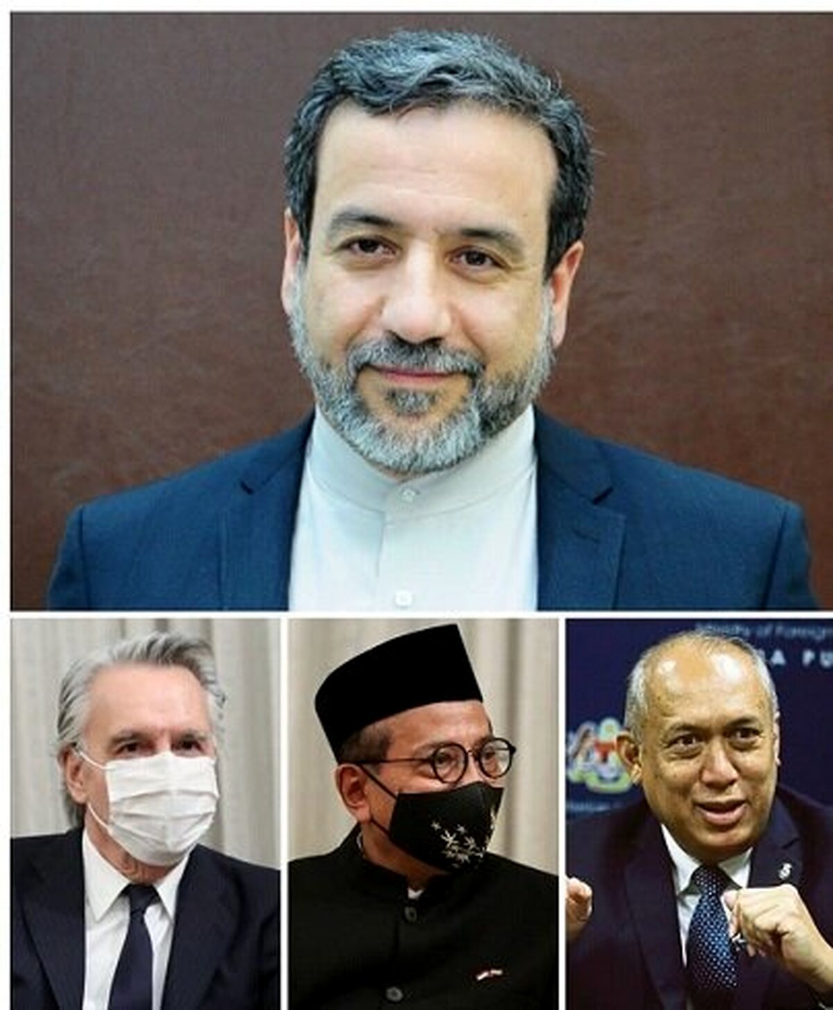 دیدار سفرای اسپانیا، اندونزی و مالزی با عراقچی