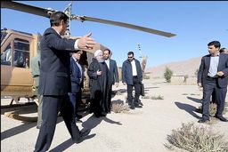 گزارش تصویری/ حضور روحانی در مناطق زلزله زده و سر پل ذهاب