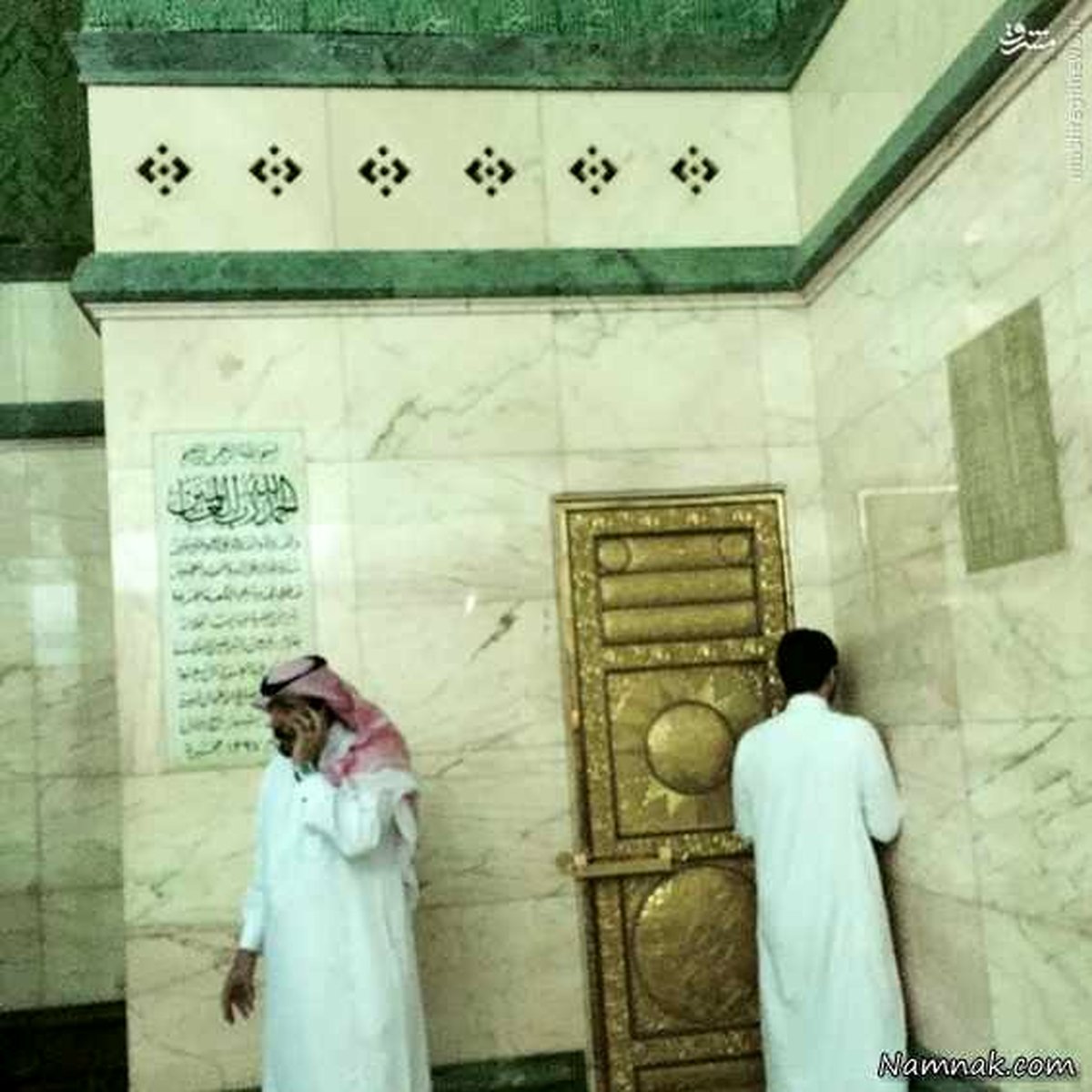 عکسهای داخل خانه خدا؛ درون کعبه چه شکلی است؟