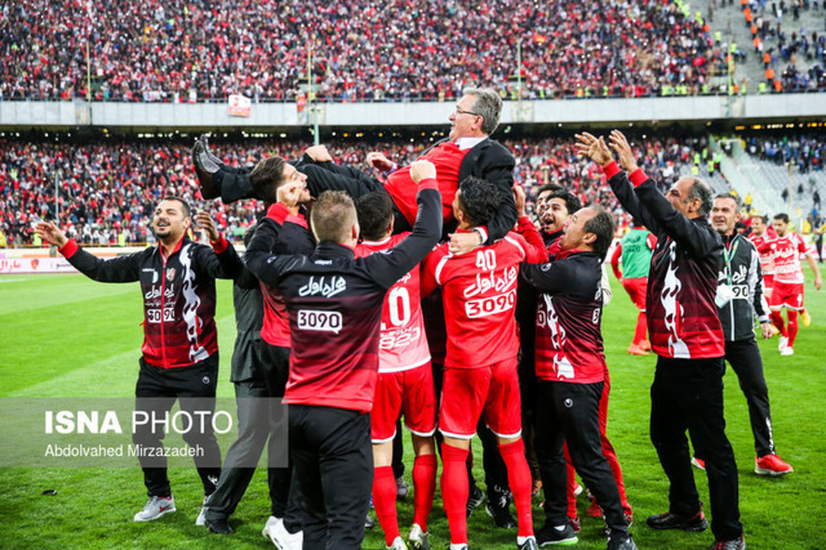 پرسپولیس و برانکو در صدر بهترین‌های ایران