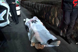 تصادف مرگبار در اتوبان یادگار / راننده از صحنه گریخت + عکس