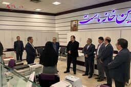 بازدید معاون طرح و برنامه از شعب استان خراسان رضوی و شمالی