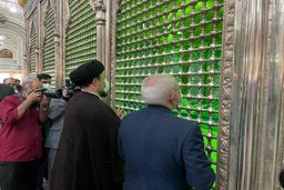 حضور ظریف در حرم امام خمینی