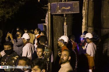 آتش سوزی سینا اطهر