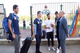 حضور فتحی در تمرین استقلال+عکس