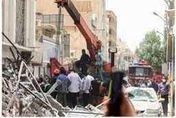 له شدن عجیب  تیبا زیر آوار  مترو پل +عکس