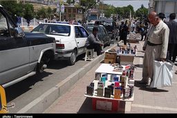  سنندج در تسخیر «دستفروشان»