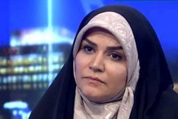 سحر امامی، همسرش را به محل بمباران صدا و سیما برد  + عکس