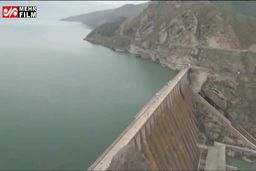 فیلم دیدنی از سرریز شدن سد سفید رود