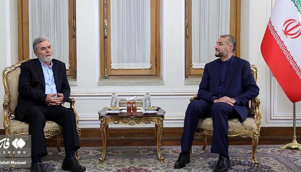 قدردانی دبیرکل جهاد اسلامی از حمایتهای ایران از ملت فلسطین