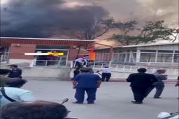 آتش سوزی گسترده در مشهد