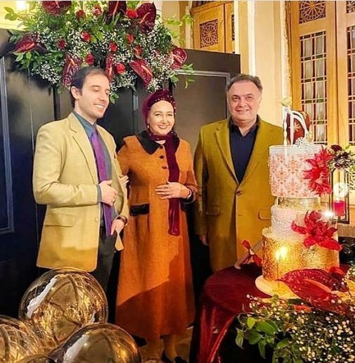 عکسهای جشن تولد لوکس و شاهانه کتایون ریاحی