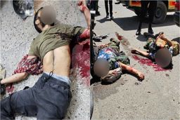 انفجار نارنجک توسط اولین تروریست زاهدان قبل از هلاکت