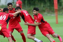 گزارش تصویری/ تمرینات شاداب پرسپولیس