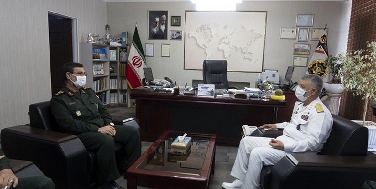 جزئیات دیدار دو فرمانده نیروی دریایی ارتش و سپاه