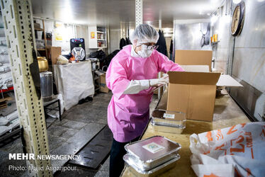 غذای متبرک رضوی برای بیماران کرونایی