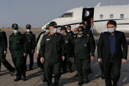 بازدید فرمانده سپاه از مرکز تست غربالگری کرونا ‌