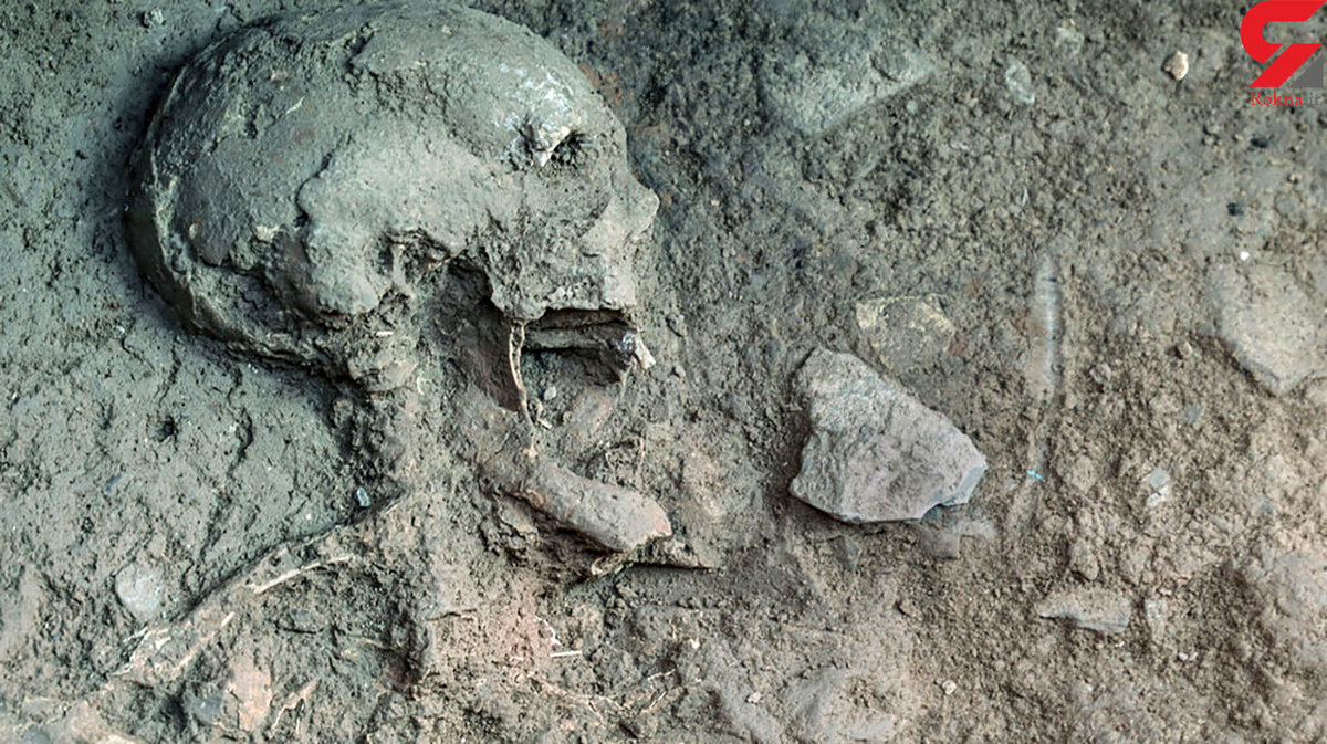 کشف اسکلت زن اشکانی در اصفهان+17 عکس