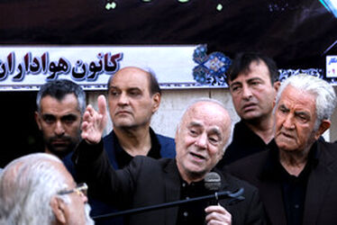 تشییع پیکر جعفرکاشانی