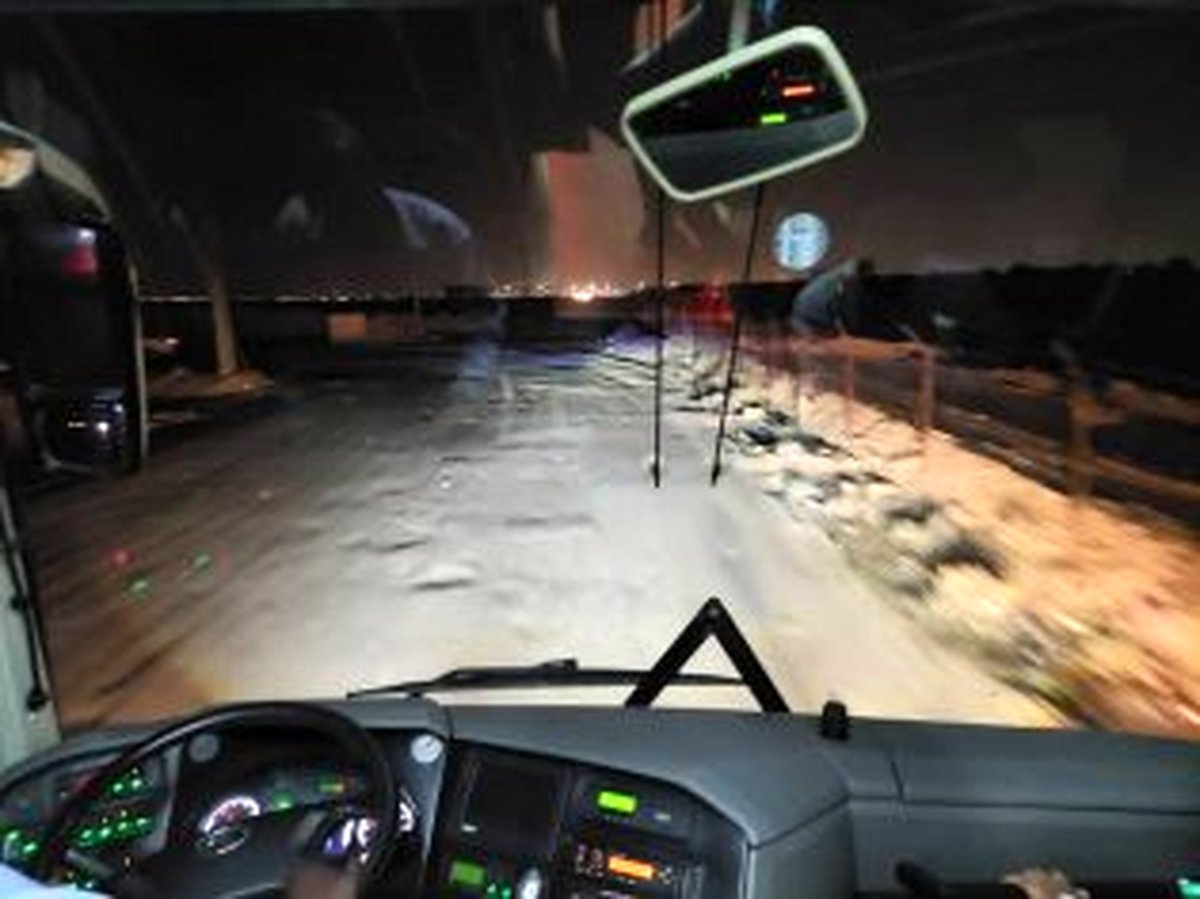 وحشت سپاهانیها در جاده خاکی خوفناک