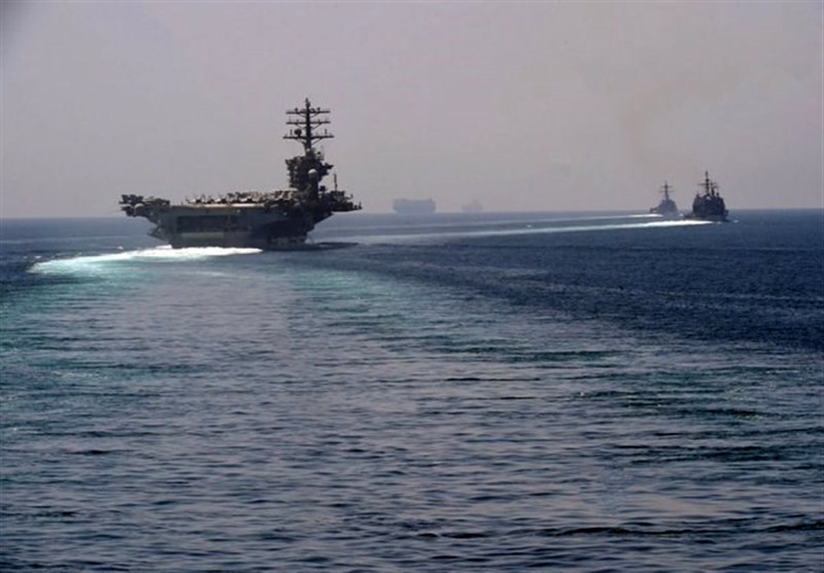 ناو هواپیمابر آمریکایی وارد خلیج فارس شد