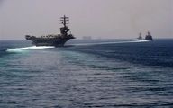 ناو هواپیمابر آمریکایی وارد خلیج فارس شد