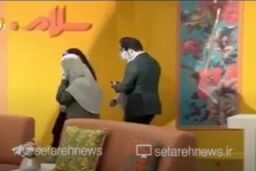 رفتار زشت مجری تلویزیون روی آنتن زنده!