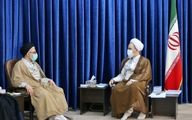 وزیر اطلاعات به دیدار آیت‌الله اعرافی رفت