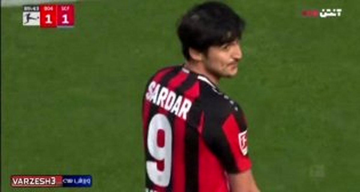 دشمنی مدافع فداکار فرایبورگ با سردار آزمون