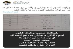 اتفاق عجیب در برخی شعب رای گیری + عکس