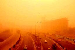 هوای ۱۶ شهر خوزستان در وضعیت ناسالم قرار دارد