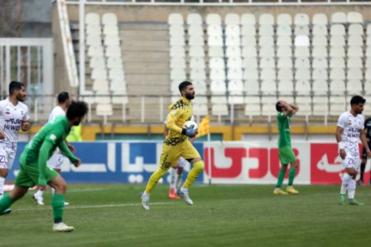 دومین  کلین شیت گلر جوانان پرسپولیس در لیگ