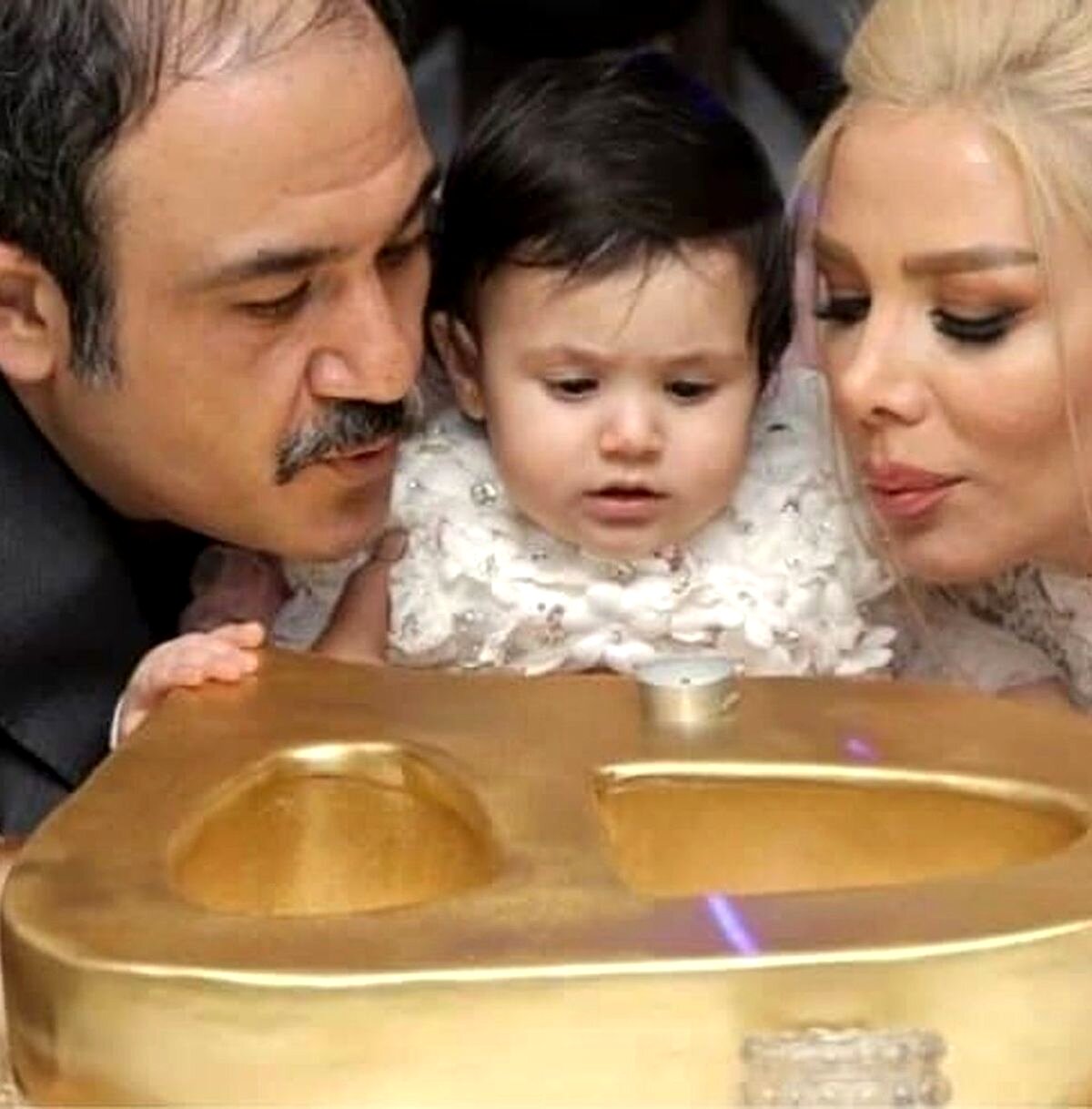 ببینید:اتفاقی عجیب در تولد دختر مهران غفوریان