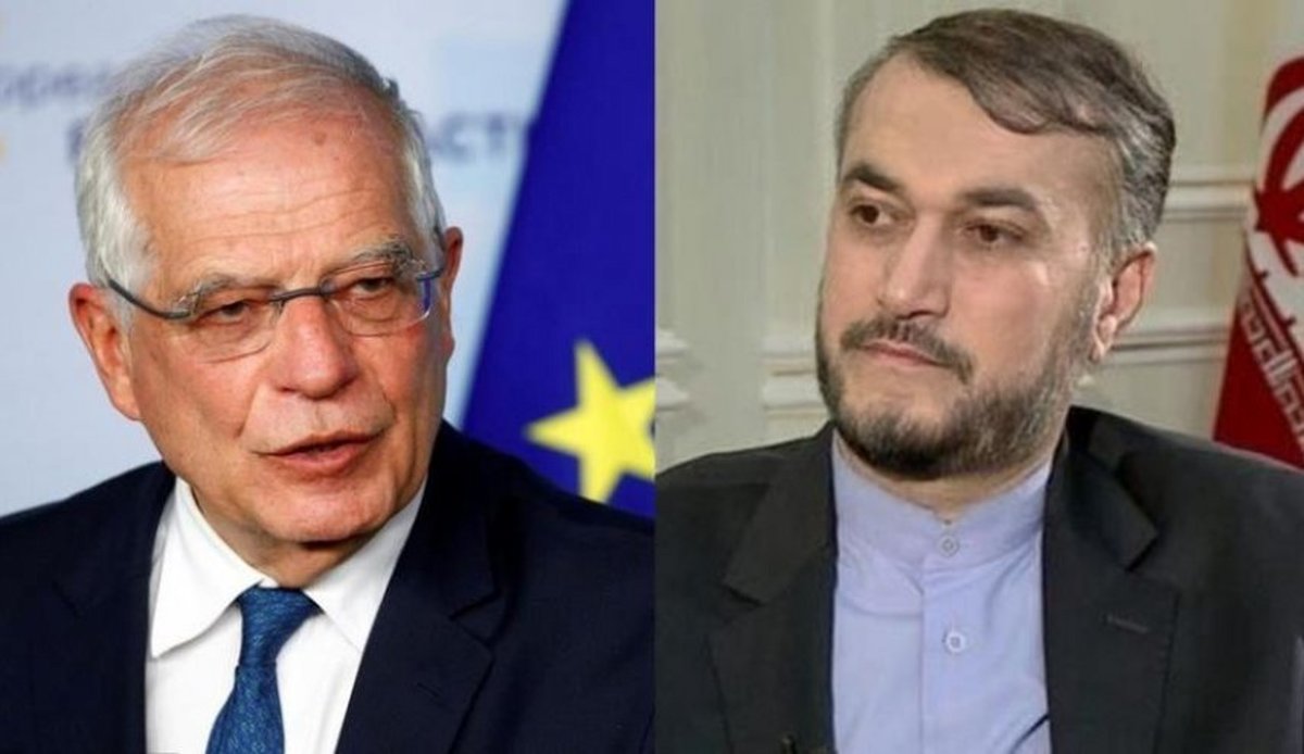 امیرعبداللهیان در گفتوگو با بورل: در مسیر درست همکاری با آژانس اتمی قرار داریم