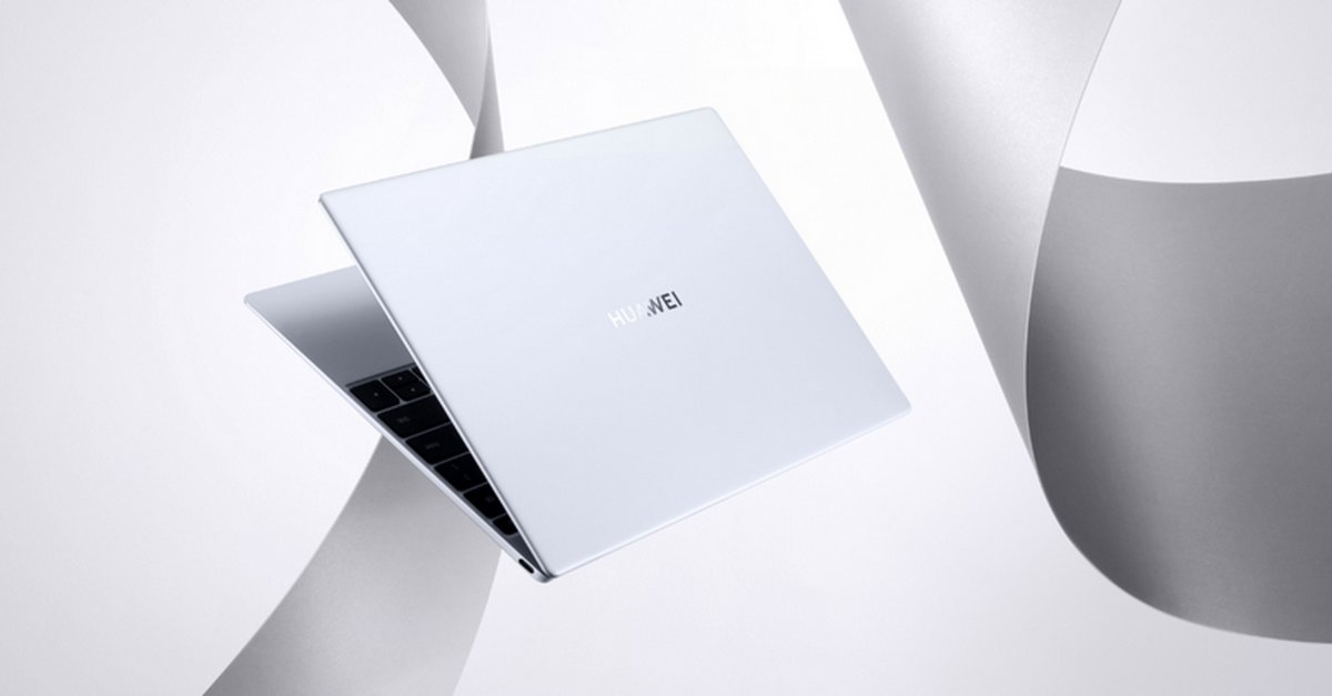 لپتاپ هوآوی MateBook X به ظرافت چند برگ کاغذ