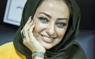 حرکت عجیب و خطرناک نفیسه روشن روی دیوار سد + فیلم
