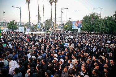 تشییع پیکر «حاج قاسم و ابومهدی» در اهواز